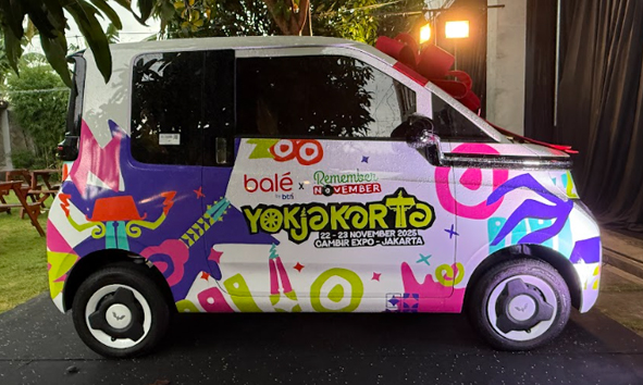 Sinergi Musik dan Mobilitas Hijau: Wuling Air ev Lite Jadi Grand Prize di Remember November 2025