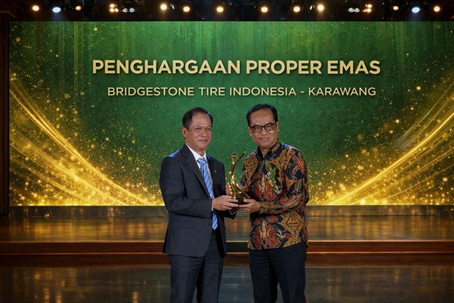 Kinerja Lingkungan Unggul, Bridgestone Jadi Satu-satunya Produsen Ban Peraih PROPER Emas