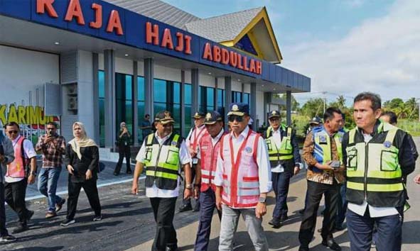 Kemenhub Upayakan Bandara Raja Haji Abdullah Dapat Didarati Pesawat Lebih Besar