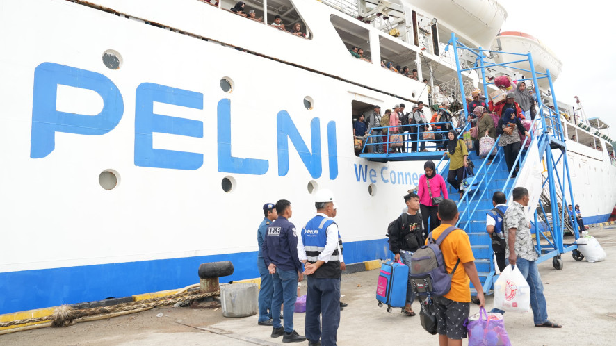 Penumpang Kapal Jawa-Sumatera Alami Kenaikan, Pemerintah Klaim Arus Mudik Berjalan Baik