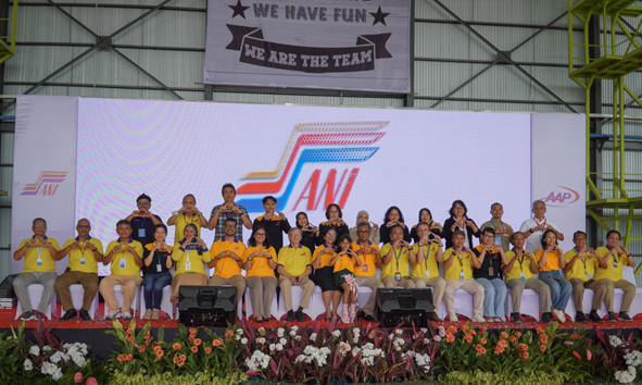 Resmikan Hanggar di Bandara Budiarto, PT ANI Bidik Peran Strategis MRO Nasional