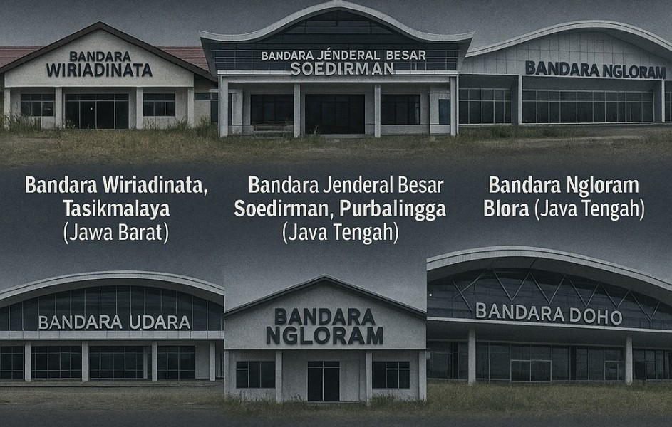Dibangun Era Jokowi, Ini Lima Bandara yang Kini Terbengkalai