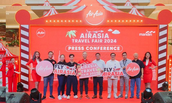 Tutup Tahun 2024, Indonesia AirAsia Gelar Travel Fair di Surabaya Berikan Promo Istimewa dan Kesempatan Terbang Gratis!