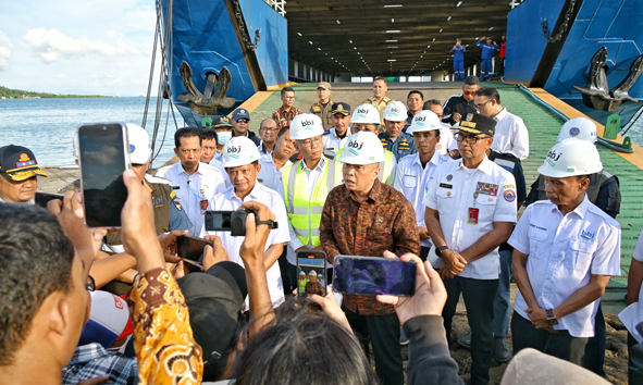 Jelang Angkutan Lebaran, Menhub Dudy Cek Kesiapan Sarana Prasarana Transportasi di Lampung