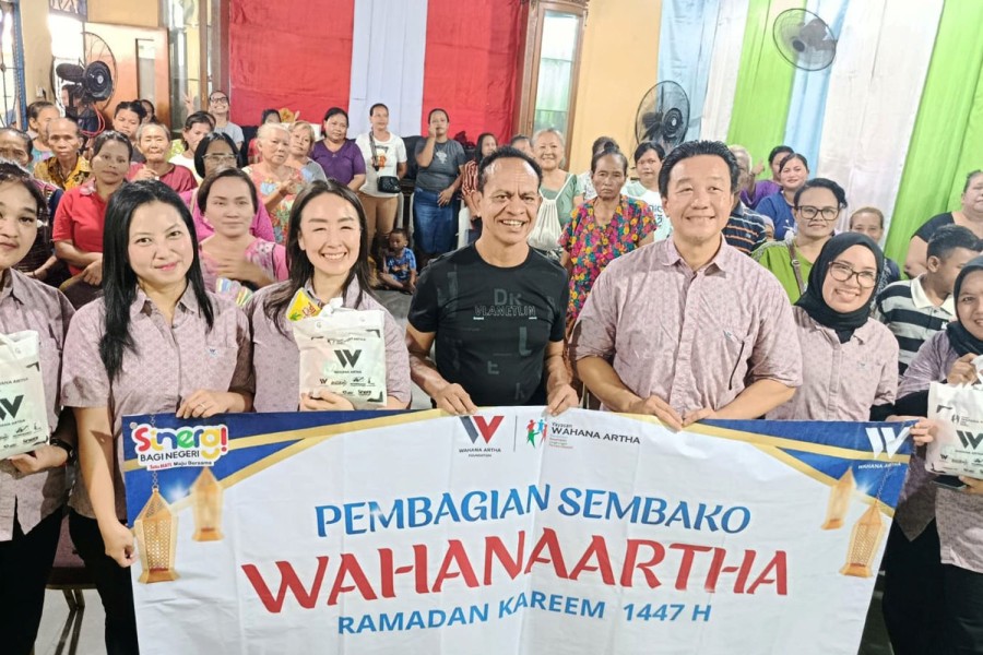 CSR Berkelanjutan, Wahana Artha Group Gelar Donor Darah dan Bantuan Sembako