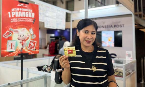 Keren, J&T Express Luncurkan Prangko Eksklusif di Pameran dan Kompetisi Filateli International Jakarta 2024