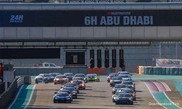 Seri Balapan Hankook 24H Dimulai di Abu Dhabi dengan Ban Balap Hankook Terbaru